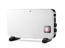 Convector Heater Electric Standing White Adjustable Thermostat Portable 2000W