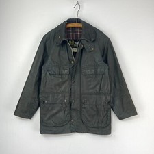 Barbour Bedale Wax Jacket Mens C34 Blue Classic Waxed Vintage 4 Pocket 2 Crest