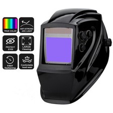 True Colour Large View Area Auto Darkening Welding Helmet Welder Mask Grinding