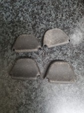 4, GENUINE VW CORRADO T4 T25 TRANSPORTER SEATBELT PIVOT COVERS 165857719