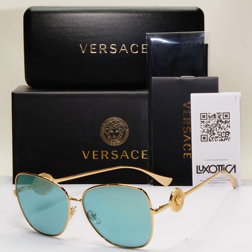 Versace sunglasses gold medusa - versace,