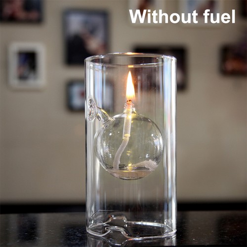 Oil lamp chimney clear glass - chimney,