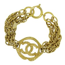 CHANEL CC Gold Plated Chain