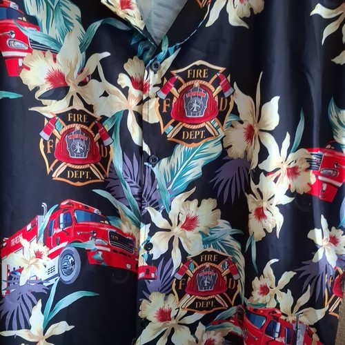 Men multicolor hawaiian fire - multicolor,