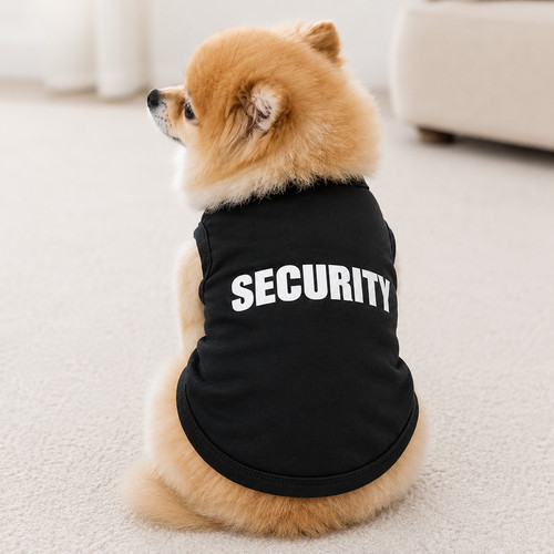 Security black dog sweatshirt - dog,