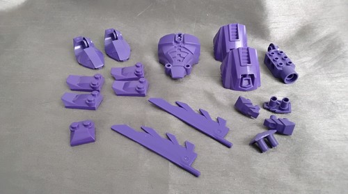 Bionicle purple pieces - bionicle,