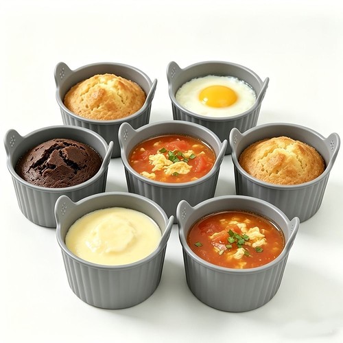 6pcs easy release silicone - 6pcs,