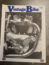 Vintage Bike Magazine 1994 - 3 Triumph BSA Royal Enfield