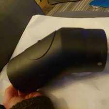 Matt Black enamelled Flue Pipe