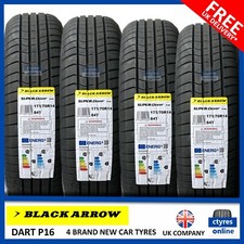 4X New 175 70 14 BLACKARROW