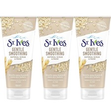 ST. Ives 150ml Gentle Smoothing Oatmeal Scrub & Mask 3x150ml
