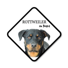 ROTTWEILER On Board Vinyl Car
