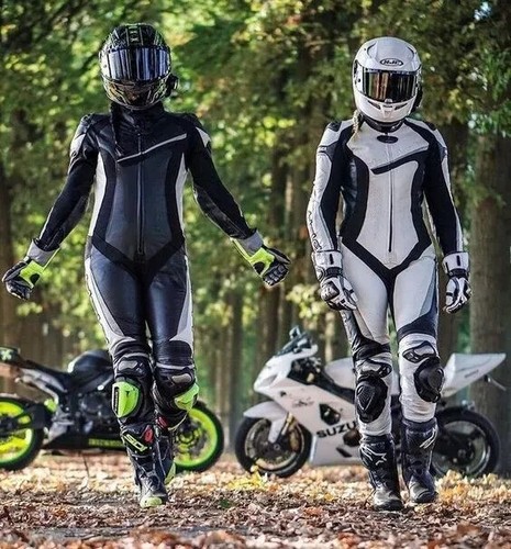 Women racing motorcycle - women's,