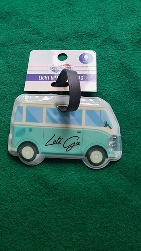 Camper luggage tag - camper, up