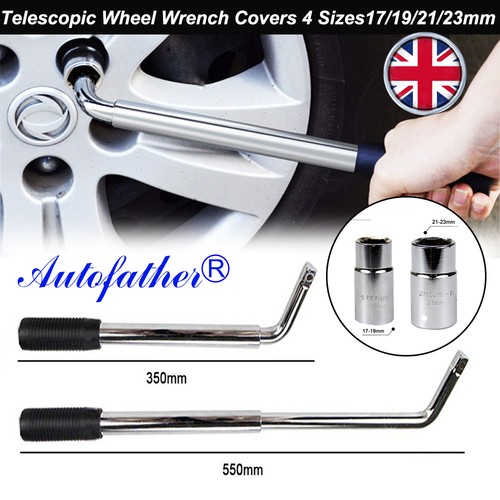 Extendable wheel brace wrench - wheel,