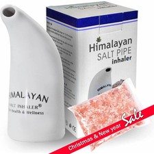 Himalayan Salt Inhaler for Asthma Patient Salt Pipe Crystals Salt Anti Bacterial