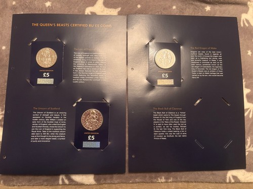 Queens beasts pound coins 3 - pound, coins,