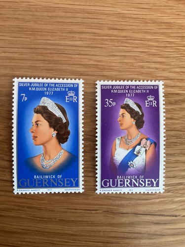Stamps guernsey silver - stamps,,