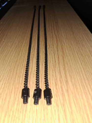 Solar black bobbin chains - solar,