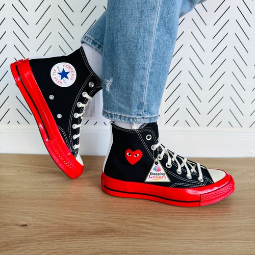 Converse cdg hearts - cdg, chuck