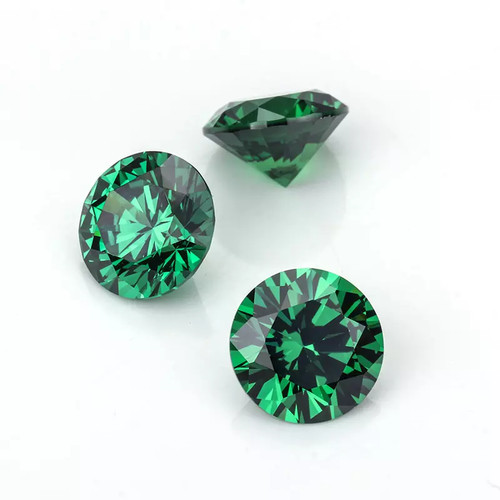 Emerald green nano round - emerald,