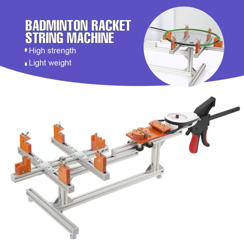 Badminton racket threading - badminton,