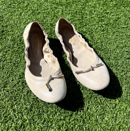 Tod ballerina suede leather - suede,