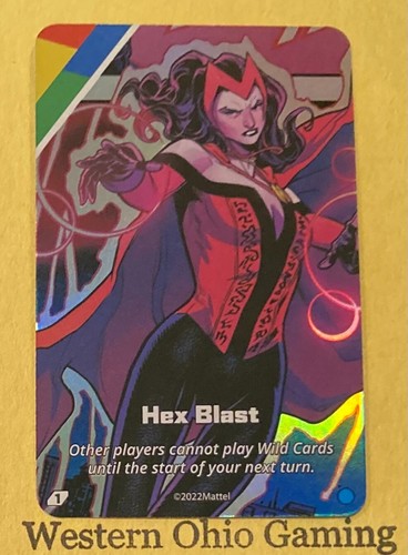 Uno ultimate marvel hex - hex, blast