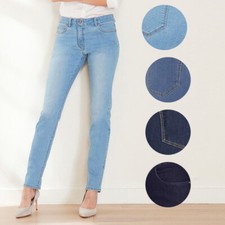 Ex Bon Marche Slim Leg Jeans Susie Range Various Lengths 8 Colours Sizes 8-28