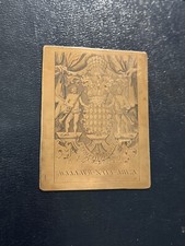 Antique Earl Fitz William Coat Of Arms / Ex Libris Copper Printing Plate