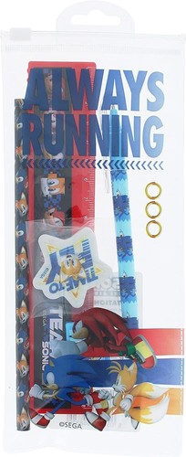 Sonic the hedgehog stationery - the,