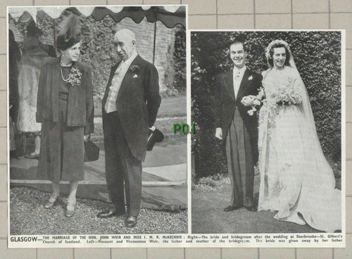 Hon john weir - john, miss