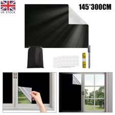 No Drill Black Out Blinds Stick On, Portable Blackout Window Cover for Travel