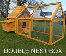 Chicken coop run hen - chicken,