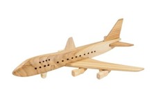 Wooden Plane 3D Model Handmade