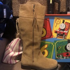 CABOTSWOOD BURLEIGH Burgundy BLUE BOOTS Size EU 39 size 6