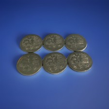 Silver Plated Cup/Glass Coasters Set Of 6