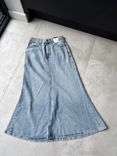 Marks spencer denim maxi - &,