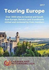 Touring Europe 2017, Caravan and Motorhome Club, Used; Acceptable Book