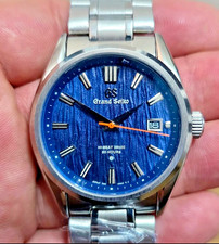 New Grand Seiko ‘Custom’ Stunning Lake Suwa Heritage Blue Dial