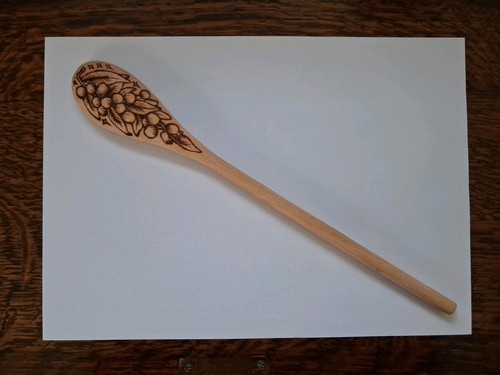 Pyrography art wooden love - -,