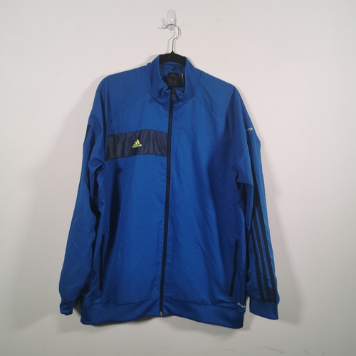Adidas track jacket blue black - track,
