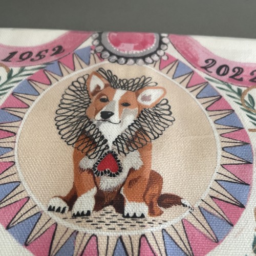 Tea towel platinum jubilee - tea,