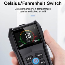 Pinless Moisture Meter LCD