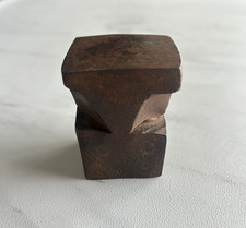 Vintage Hard Steel Square Head