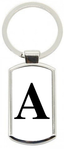 New letter alphabet metal - new,