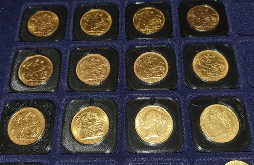 Gold full sovereign coin - sovereign,