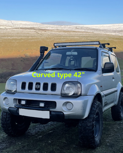 Jimny led light bar brackets - jimny,
