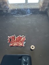 Welsh Wales Red Dragon Enamel Pin Badge