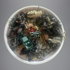 Toy Soldiers Vintage Bundle 50+ Plastic Figures